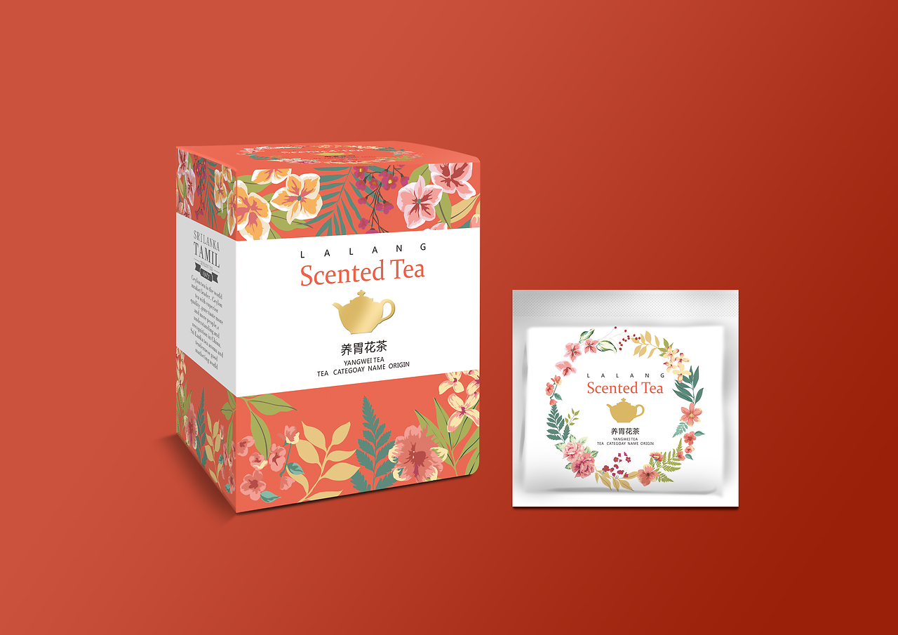 廈門包裝設(shè)計(jì)蜂暢品牌啦朗包裝花茶包裝設(shè)計(jì)